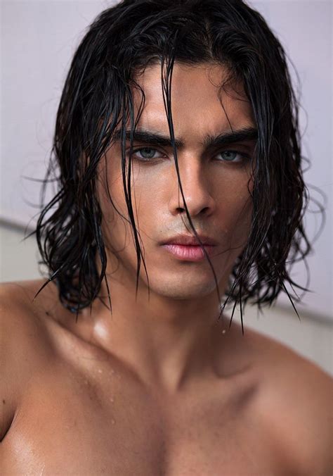 Victor Melo By Junior Franch Long Hair Styles Men Long Hair Styles