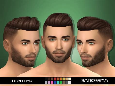 Sims 4 Hair Male Sims Hair Sims 4 Mm Cc Sims 4 Cc Packs Mens