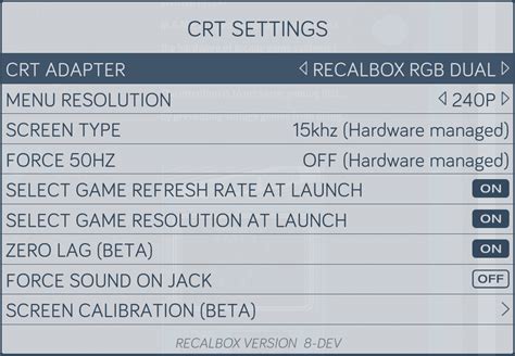 Recalbox Rgb Dual Manual