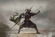 Sci Fi Warrior Wallpaper | Concept art characters, Samurai warrior ...