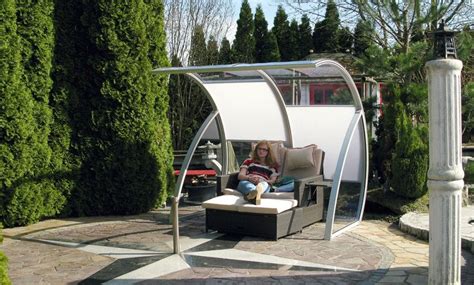 Sie sorgen zusätzlich mit individuellen komfortmöglichkeiten für einen Garten Überdachungen | Pavillons und Überdachungen aus Glas