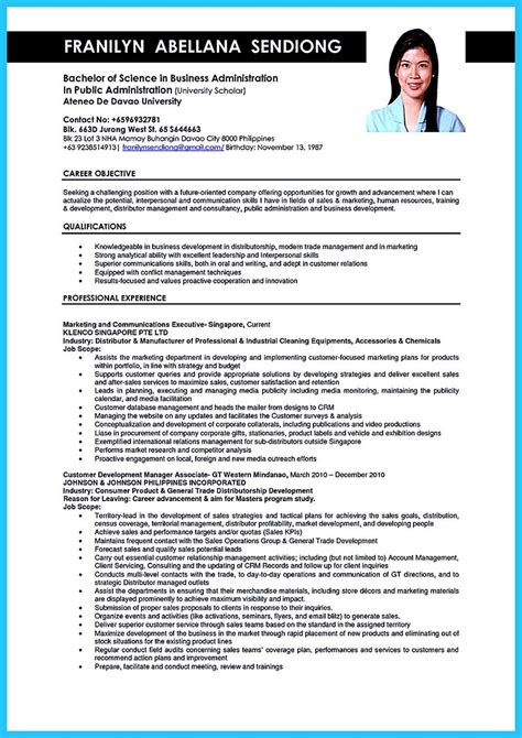 If you update your word document, remember to also create a new pdf. Appealing Formula for Wonderful Business Administration Resume