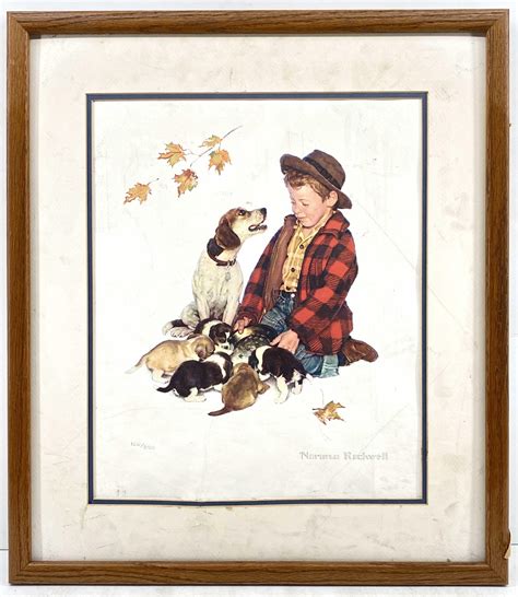 Sold Price Norman Rockwell Pride Of Parenthood Ltd Ed Offset