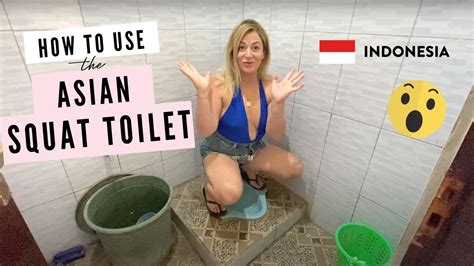 How To Use A Squat Toilet In Asia FLUSH THE CORRECT WAY Bali