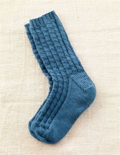 Free Mens Sock Patterns Knitting Mens Bed Socks Knitting Pattern
