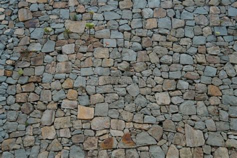 Natural Stone Wall Background Texture Of A Stone Wall Stock Photo