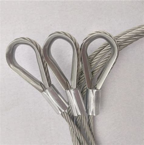 719 22mm 207mt 20m Stainless Steel 304 Wire Rope Sling