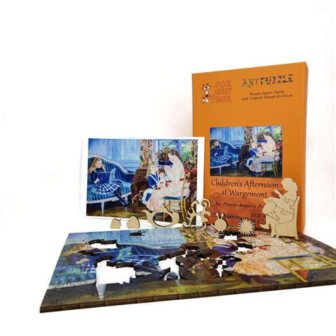 Wooden Jigsaw Puzzle For Adults With Uniquely Shaped Pieces 220 Piec