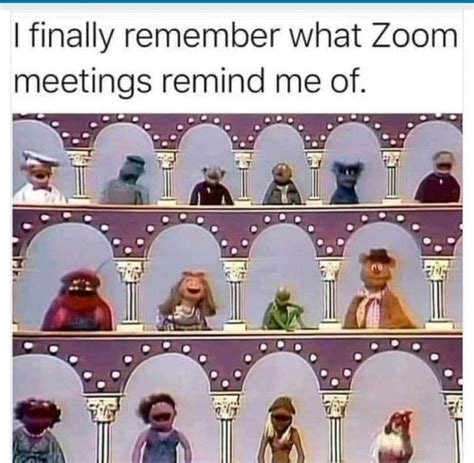 I Finally Remember What Zoom Meetings Remind Me Of Really Funny Memes