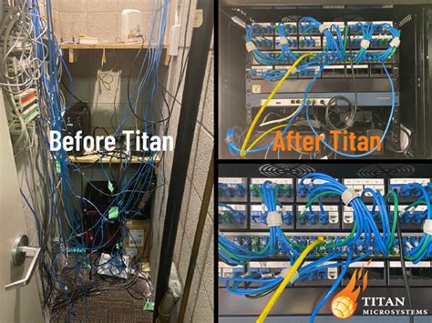 A Busy Cabinet For A Busy Office Titan Microsystems Less Downtime