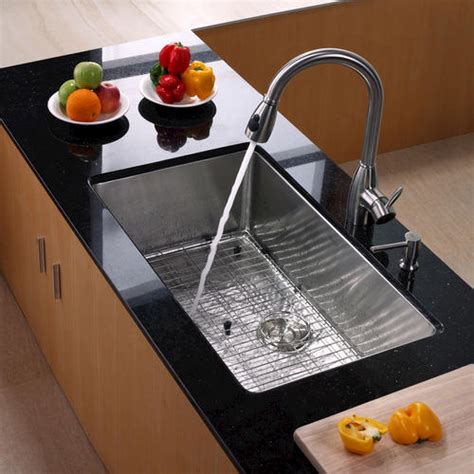 Menards® has a wide selection of stylish and functional sinks for any kitchen. Kraus Undermount 32" Stainless Steel Single Bowl Kitchen ...