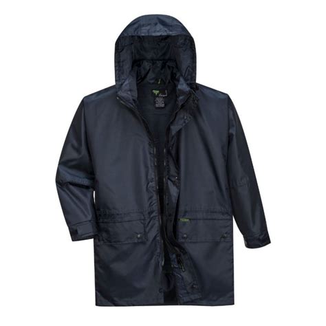 Rain Jacket With Detachable Waterproof Hood Xtreme Safety