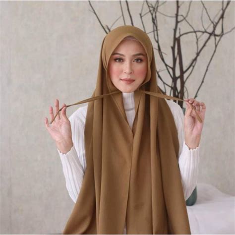 Jual Hijab Pashmina Tali Diamond Premium High Quality Pashmina Instan By Afiz Square Shopee