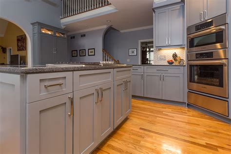 Incredible Kitchen Design With Gray Granite Countertops References Decor