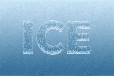 Cartoon Effect Photoshop Tutorial How To Make An Ice Text Effect In