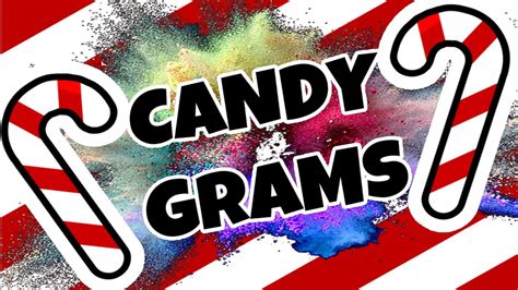 Although homemade candy canes require some time and energy, everyone's amazement and delight will make the endeavor worthwhile. CANDY GRAMS! - YouTube