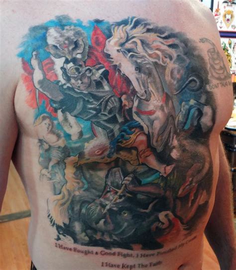 We did not find results for: Off the Map Tattoo : Tattoos : Ian Robert McKown : Saint George Versus the Dragon