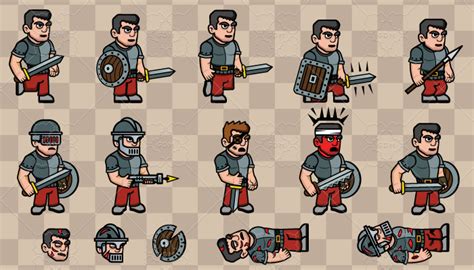 2d Game Character Png