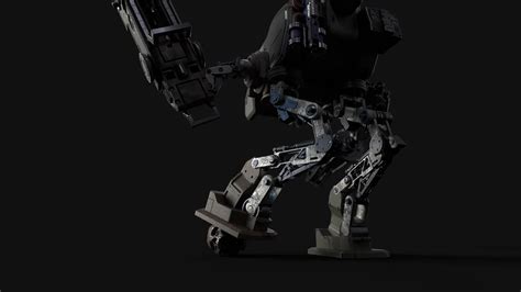 Download Skull Machine High Tech Cgi 3d Sci Fi Robot 4k Ultra Hd