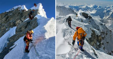 Mount everest, at 8,848.86 metres (29,031.7 ft), is the world's highest mountain and a particularly desirable peak for mountaineers, but climbing it can be hazardous. Mount Everest Bodies Used As Landmarks For Hikers