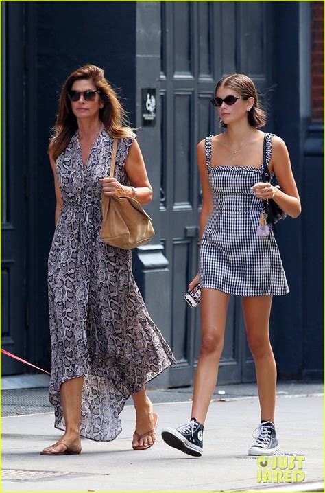 Cindy Crawford Rande Gerber Spend The Day With Daughter Kaia In NYC