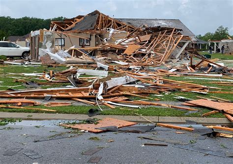 Photos Show Severe Storm Damage In Monroe Louisiana