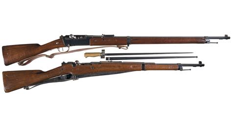 Two French Military Bolt Action Rifles Rock Island Auction