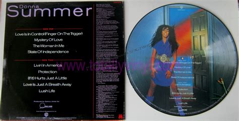 Totally Vinyl Records Summer Donna Donna Summer Lp Picture Disc