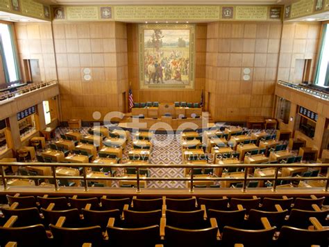 Interior Oregon House Of Representatives State Capitol Chairs Up Stock