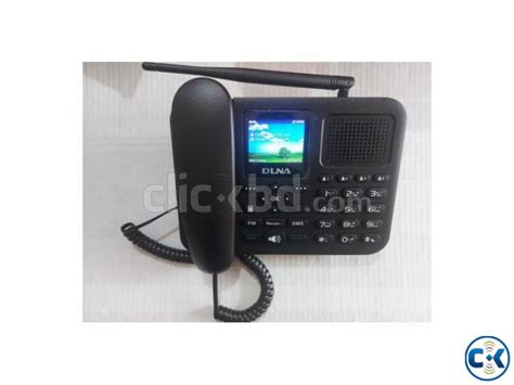 Dlna Zt9000 Dual Sim Landphone With Color Display Fm Radio Clickbd