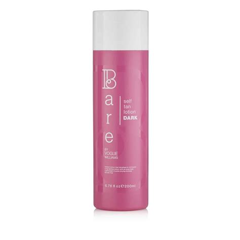 bare by vogue williams self tan lotion dark haven holistic and beauty