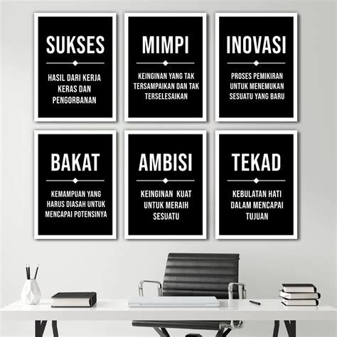 Jual Cm Decor Hiasan Dinding Motivasi Kata Mutiara Quotes Aesthetic Pajangan Rumah Wall Decor