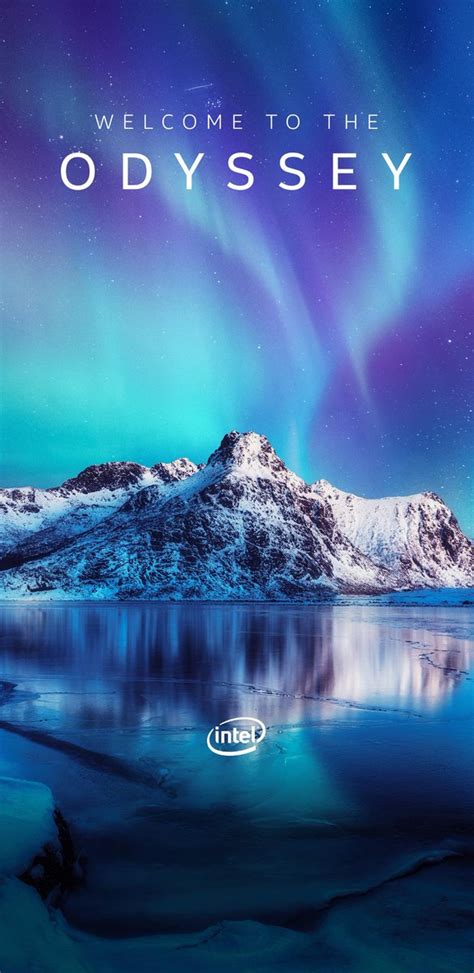 Northern Lights Over Water 584x1200 Wallpaper