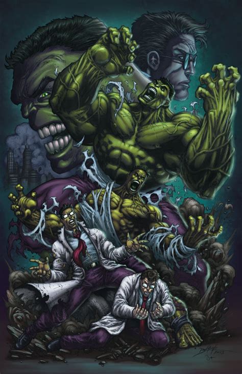 Hulk Transformation By David Ocampo On Deviantart Superhéroes Marvel