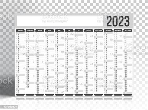 Vetores De Calendário 2023 Em Plano De Fundo E Mais Imagens De 2023