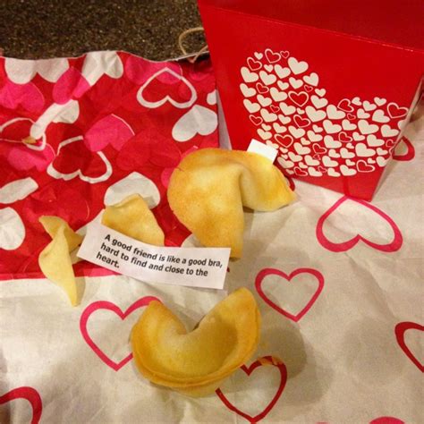 Valentine Fortune Cookies For Friend