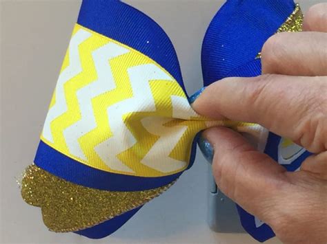 Embellished Cheer Bow Tutorial With Mini Bowdabra Bowdabra