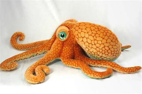 Colorful Plush Octopus Stuffed Animal