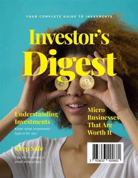 Investment Magazine Template