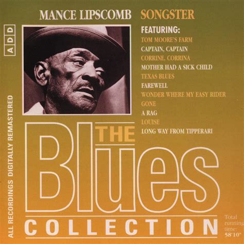 The Blues Collection 85 Songster Mance Lipscomb Mp3 Buy Full Tracklist