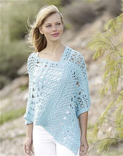 24 Adorable Summer Poncho Free Crochet Design DIY To Make Crochet