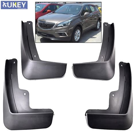 Set Molded Car Mud Flaps For Buick Envision Mudflaps