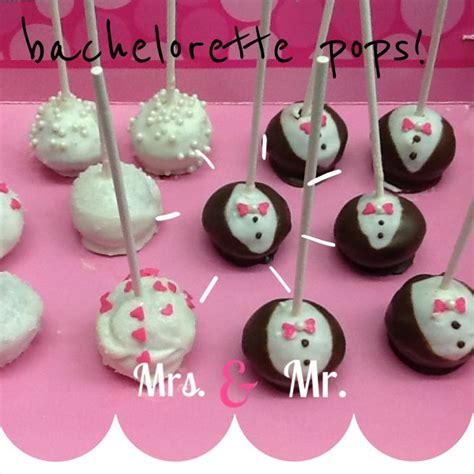 Bachelorette Cake Pops Or Could Be For An Engagement Party
