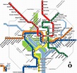 D.C.'s Metro System: A Guide - Quick Whit Travel | Dc metro map ...