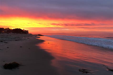Sunrise At Carpinteria State Beach Photo Of The Day Noozhawk