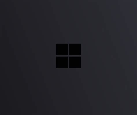 1280x1080 Windows 10 Logo Minimal Dark 1280x1080 Resolution Wallpaper