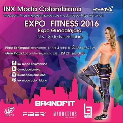 No Podíamos Faltar A Una De Las Mejores Expo Fitness Del País Inx Moda Colombiana Presente Ven