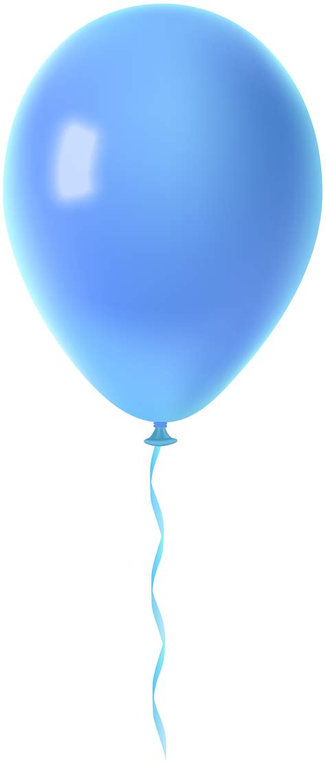 Balloon Blue Clip Art Yellow And Blue Balloons Png Download 3413