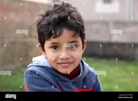 Cute Indian Kid Stock Photo Alamy