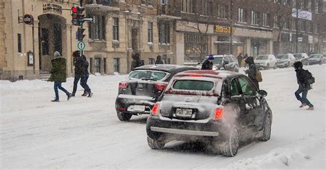 10 Cm De Neige Et Possible Pluie Verglaçante Pour Montréal Ce Weekend